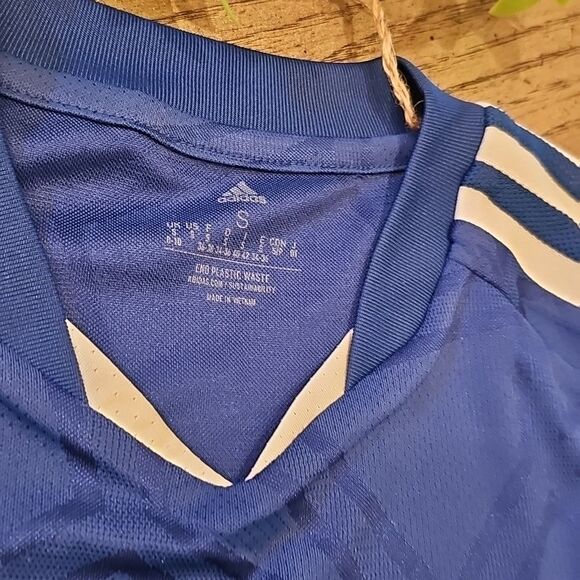 Adidas Condivo 22 Royal Blue Jersey Shirt Size S NWOT - Picture 2 of 6